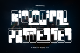 BIOLOGICAL PROCESSES DEMO Font