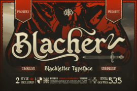 Blacher Font