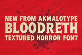 Bloodreth Font