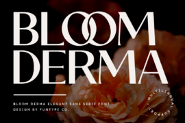 Bloom Derma Font