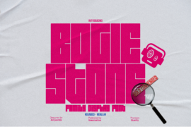 Bogiestone Font Family