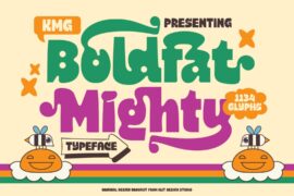 Boldfat Mighty Font