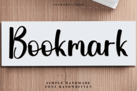 Bookmark Font