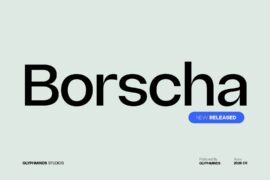 Borscha Font Family