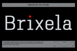 Brixela DEMO Font Family