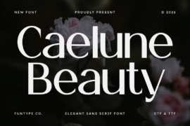 Caelune Beauty Font