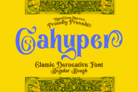 Cahyper DEMO Font