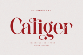 Caliger Font
