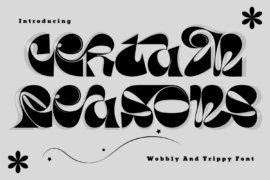 Certain Reasons Demo Font
