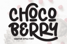 Choco Berry Font