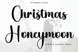 Christmas Honeymoon Font