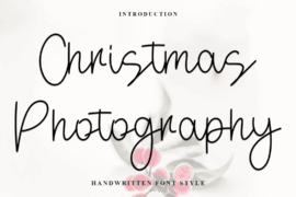 ChristmasPhotography Font