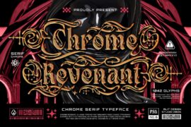 Chrome Revenant Font