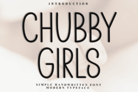 Chubby Girls Font