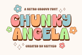 Chunky Angela Font