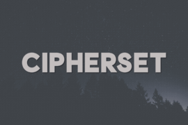 Cipherset Font