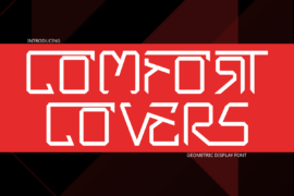 COMFORT COVERS DEMO Font