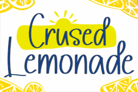 Crused Lemonade Font