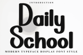 Daily School Font