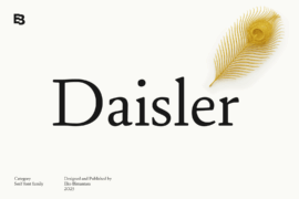 Daisler Trial Font Family