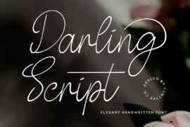 Darling Script Font
