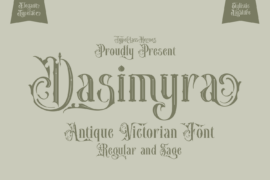 Dasimyra DEMO Font