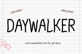 Daywalker Font