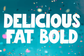 Delicious Fat Bold Font
