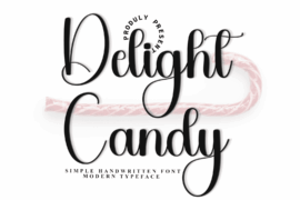 Delight Candy Font