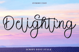 Delighting Font