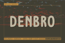 Denbro Font