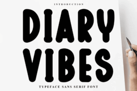 Diary Vibes Font