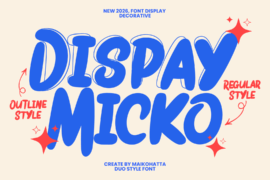 Dispay Micko Font Family