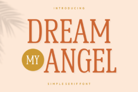 Dream My Angel Font