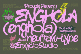 Enghola Font