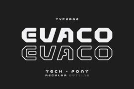 Evaco Font