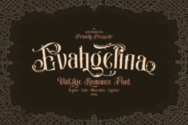 Evahgelina DEMO Font