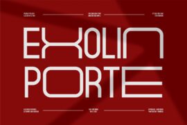 Exolin Porte Font