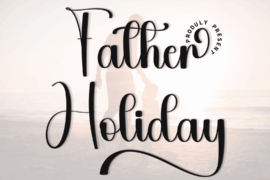 Father Holiday Font