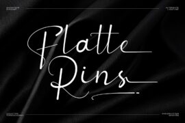 Flatte Rins Font