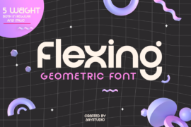 Flexing Demo Font