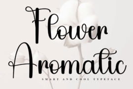 Flower Aromatic Font