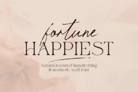 Fortune Happiest Font Family