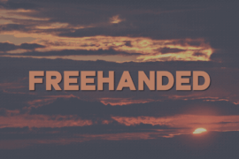 Freehanded Font