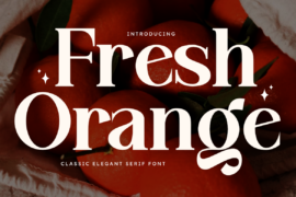 Fresh Orange Font