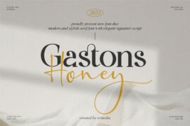 Gaston Honey Font