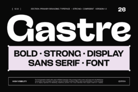 Gastr-Trial Font