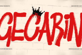GECARIN Font