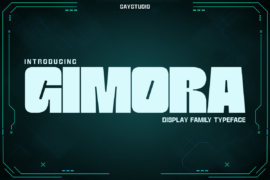 Gimora DEMO Font