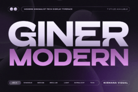 Giner Demo Font